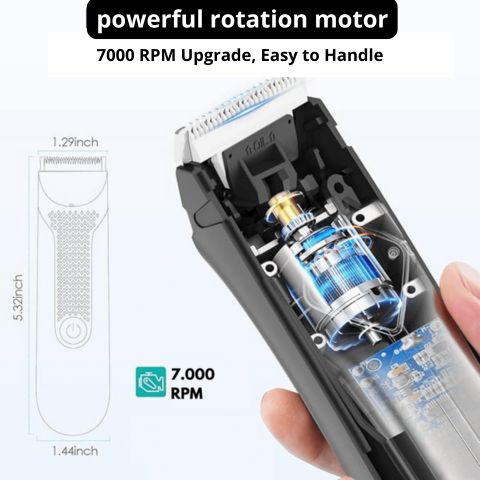 Portable shaver plus + 5 pairs of free socks