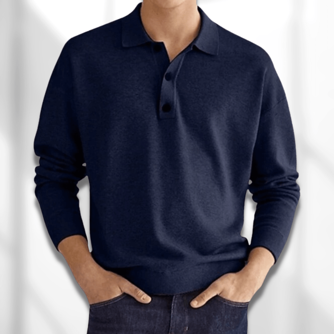 Men's Polo Shirt Luca Classic Style High-Quality Materials