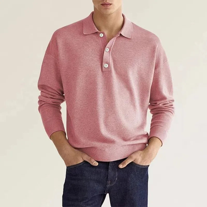 Men's Polo Shirt Luca Classic Style High-Quality Materials