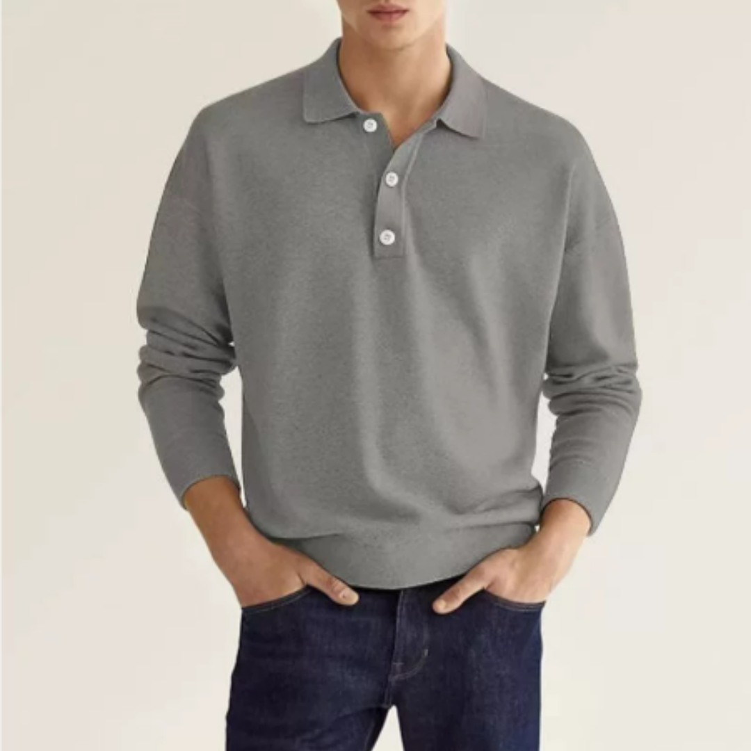 Men's Polo Shirt Luca Classic Style High-Quality Materials