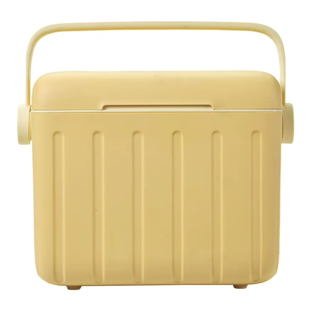 Portable 6-Liter Ice Box - Versatile Cooler for Drinks, Picnic, Camping, and Outdoor Use Size