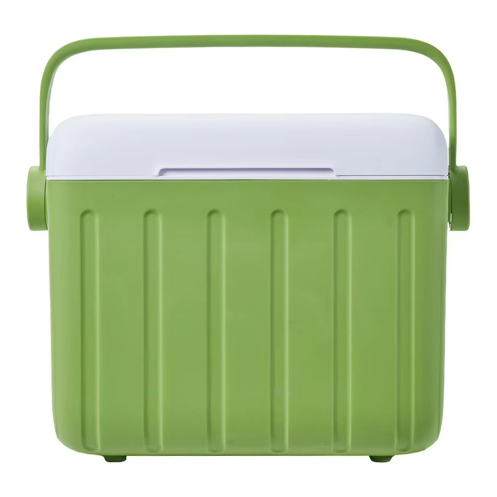 Portable 6-Liter Ice Box - Versatile Cooler for Drinks, Picnic, Camping, and Outdoor Use Size