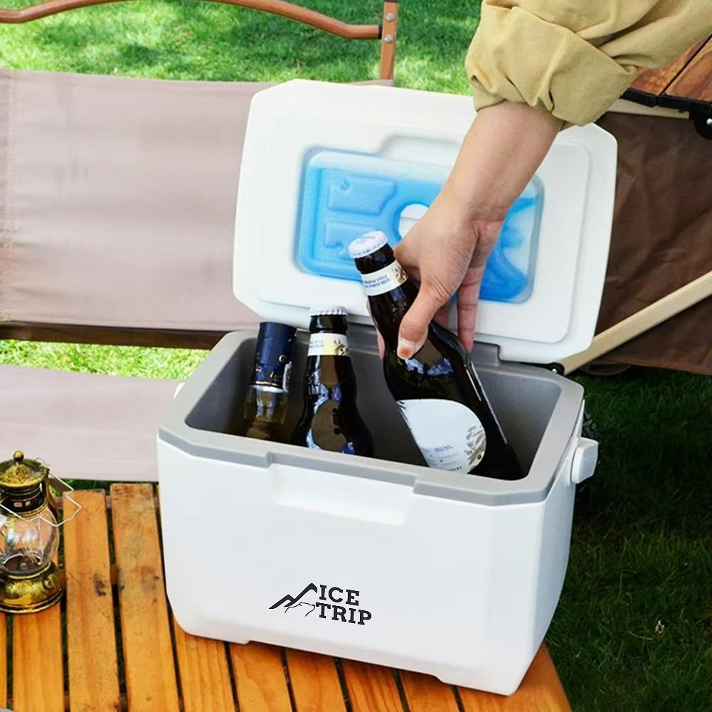 Compact compressor freezer for camping, travel, and home use