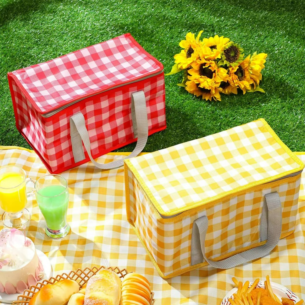 Picnic and camping bento bag with insulated cooling function