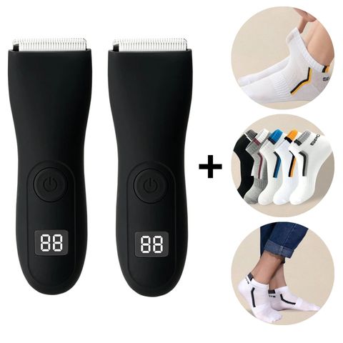 Portable shaver plus + 5 pairs of free socks