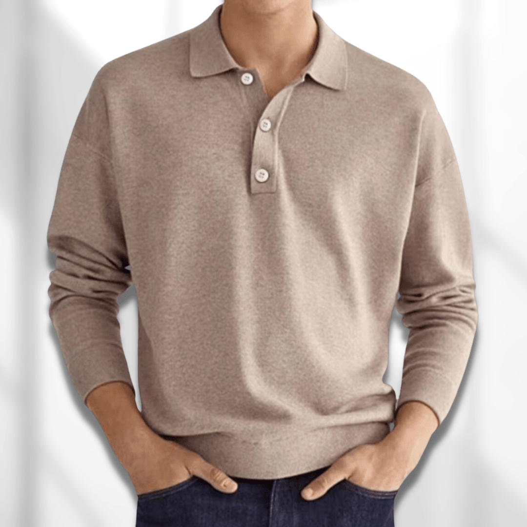 Men's Polo Shirt Luca Classic Style High-Quality Materials