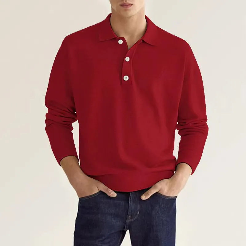 Men's Polo Shirt Luca Classic Style High-Quality Materials
