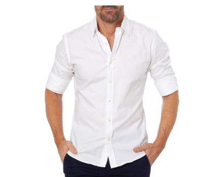 Men's Zip Fit Shirt Modern Slim Fit High-Quality Materials