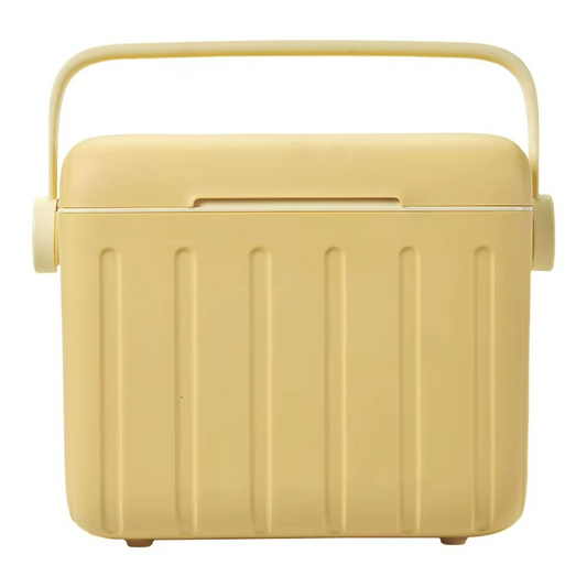 Portable 6-Liter Ice Box - Versatile Cooler for Drinks, Picnic, Camping, and Outdoor Use Size