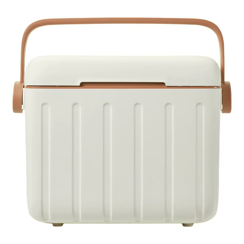 Portable 6-Liter Ice Box - Versatile Cooler for Drinks, Picnic, Camping, and Outdoor Use Size
