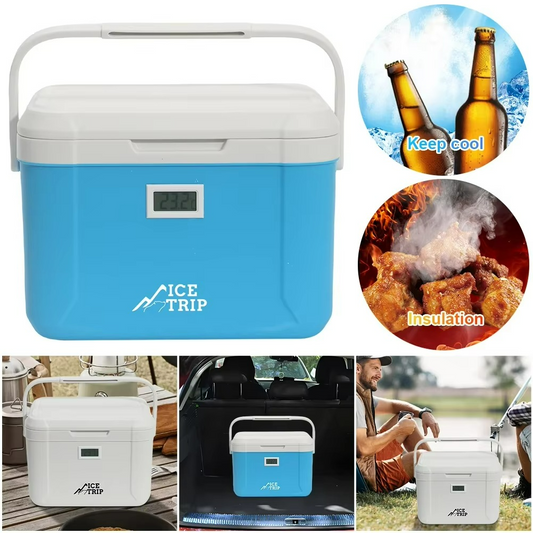 Compact compressor freezer for camping, travel, and home use